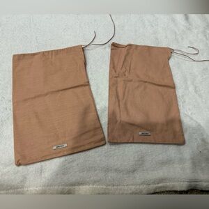 Miu Miu dust bag. Set of two.